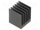 Heatsink: attachable; grilled; BGA; black; L: 17mm; W: 17mm; H: 19.5mm Advanced Thermal Solutions