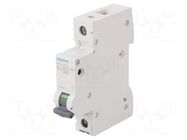 Circuit breaker; 230/400VAC; Inom: 16A; Poles: 1; Charact: B; 10kA SIEMENS