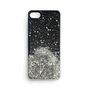 Star Glitter Shining Cover for iPhone 13 Pro black, Hurtel