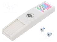 Lock; for enclosures; Kind of insert bolt: double-bit insert; TS RITTAL
