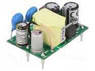 Converter: AC/DC; 12W; Uin: 90÷264VAC,120÷370VDC; Uout: 5VDC; 80% CINCON