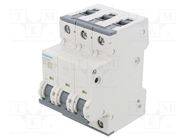 Circuit breaker; 230/400VAC; Inom: 16A; Poles: 3; Charact: C; 6kA SIEMENS