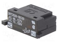 Surge arrester; varistor; Size: S0; 48÷127VAC; 70÷150VDC; 3RT20 SIEMENS