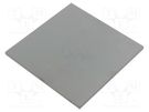 Plate; 100x100x4mm; 3.7kW; FPL; -40÷125°C KEMET
