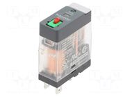 Relay: electromagnetic; SPDT; Ucoil: 120VAC; 10A; 10A/250VAC; RXG SCHNEIDER ELECTRIC