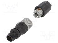 Plug; M12; PIN: 4; male; A code-DeviceNet / CANopen; for cable; IDC PHOENIX CONTACT