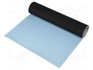 Mat: bench; ESD; blue; L: 10m; Width: 1m; Thick: 2mm; 440°C ELME