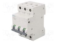 Circuit breaker; 230/400VAC; Inom: 16A; Poles: 3; Charact: C; 10kA SIEMENS