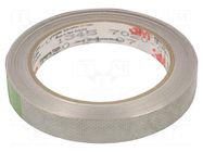 Tape: shielding; W: 15mm; L: 16.5m; Thk: 0.101mm; acrylic; copper 3M