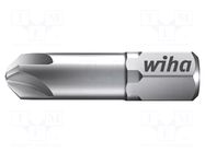 Screwdriver bit; Torq-Set®; TS 1/4"; Overall len: 32mm; ZOT WIHA