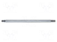 Interchangeable blade; hex key; HEX 3mm; SYSTEM 6 WIHA