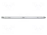 Interchangeable blade; Phillips,slot; PH2,6x1mm; SYSTEM 6 WIHA