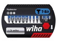 Kit: screwdriver bits; plastic cassette; Holder: C6,3mm; 25mm WIHA