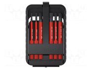 Kit: screwdriver bits; insulated; PlusMinus PZ-type,slot; 1kVAC WIHA