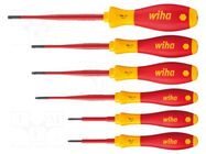 Kit: screwdrivers; insulated,slim; 1kVAC; Torx® with protection WIHA