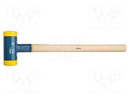 Hammer; assembly,workshop; 420mm; W: 165mm; 1.71kg; 60mm; round WIHA