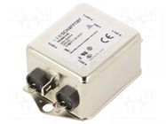 Filter: anti-interference; single-phase; 250VAC; Cx: 220nF; 1MΩ SCHAFFNER / TE Connectivity