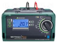 Meter: insulation resistance; LCD; R range: 170mΩ,10Ω,100Ω,1kΩ GOSSEN METRAWATT