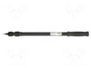 Telescoping rod measurement probe; L: 1.2m; 1A; Socket size: 4mm GOSSEN METRAWATT