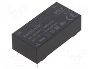 Converter: AC/DC; 5W; 80÷264VAC; Usup: 115÷370VDC; Uout: 12VDC; 76% RECOM