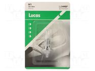 Filament lamp: automotive; P14,5s; transparent; 12V; 55W; LLB LUCAS
