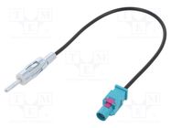 Cable; DIN plug,Fakra socket; straight 