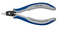 KNIPEX 79 52 125 Precision Electronics Diagonal Cutter with multi-component handles burnished 125 mm