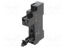 Socket; G2R-1-S,H3RN-1; for DIN rail mounting; screw terminals OMRON