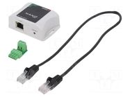 Industrial module: LAN thermocouple converter; -10÷55°C; IP30 INVEO