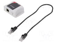 Industrial module: LAN relay; -10÷55°C; IP30; 12÷24VDC; OUT: 1 INVEO