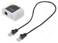 Industrial module: analog input converter LAN/RS485; -10÷55°C INVEO