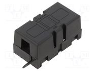 Fuse holder; 40mm; 200A; screw type; Leads: screw M5; black; 32VDC LITTELFUSE