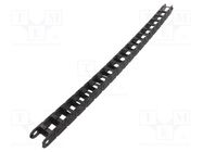 Cable chain; Z14; Bend.rad: 125mm; L: 1006mm; Int.height: 19mm 