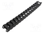 Cable chain; B17i; Bend.rad: 100mm; L: 1006mm; Int.height: 32mm IGUS