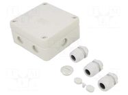 Enclosure: junction box; X: 110mm; Y: 110mm; Z: 51mm; IP67; B 9/T OBO BETTERMANN