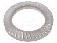 Washer; conical; M4; D=7mm; h=1.2mm; A2 stainless steel; BN 20041 BOSSARD