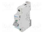 Circuit breaker; 230/400VAC; Inom: 20A; Poles: 1; Charact: D; 10kA HAGER