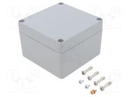 Enclosure: multipurpose; X: 120mm; Y: 122mm; Z: 80mm; S-8100; IP66 MOLEX