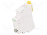 Module: pushbutton switch; 250VAC; 20A; for DIN rail mounting SCHNEIDER ELECTRIC