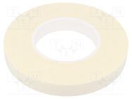 Tape: fixing; W: 19mm; L: 11m; Thk: 1mm; two-sided adhesive; white 