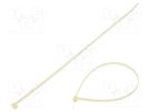 Cable tie; L: 300mm; W: 4.6mm; polyamide; 225N; natural; Ømax: 80mm HELLERMANNTYTON