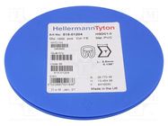 Markers; Marking: T; 1÷3mm; PVC; yellow; -65÷105°C; leaded; HGDC1-3 HELLERMANNTYTON