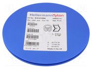 Markers; Marking: I; 1÷3mm; PVC; yellow; -65÷105°C; leaded; HGDC1-3 HELLERMANNTYTON