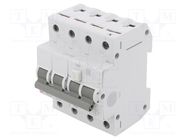 RCBO breaker; Inom: 16A; Ires: 30mA; Poles: 3+N; 230/400VAC; IP20 ETI POLAM