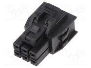 NANO-FIT RCPT HSG DLR 6CKT TPA BLK MOLEX