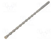 Drill bit; for concrete; Ø: 10mm; L: 260mm; SDS-Plus®; Classic METABO