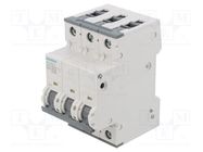 Circuit breaker; 230/400VAC; Inom: 20A; Poles: 3; Charact: B; 10kA SIEMENS