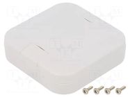 Enclosure: multipurpose; X: 75mm; Y: 75mm; Z: 22mm; WP; ASA; IP67 TAKACHI