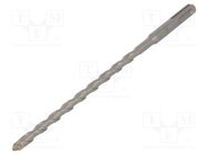 Drill bit; for concrete; Ø: 8mm; L: 210mm; SDS-Plus®; Classic METABO