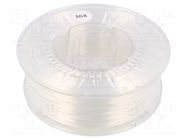 Filament: SILK; Ø: 1.75mm; white; 225÷245°C; 1kg DEVIL DESIGN